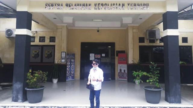 Yendri Lapor Akun FB Allden Chanel ke Polda Bangka Belitung