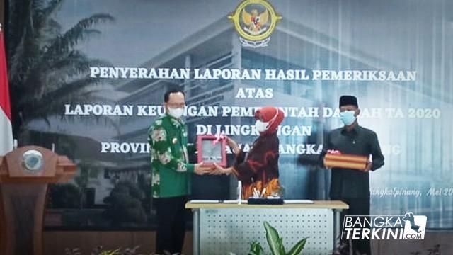 Lima Kali Beruntun, Bangka Tengah Kembali Raih WTP dari BPK RI