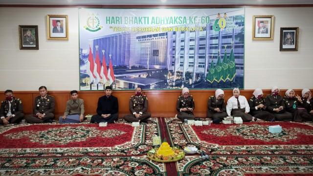 Syukuran Hari Bhakti Adhyaksa ke 60 di Kejari Pangkalpinang.