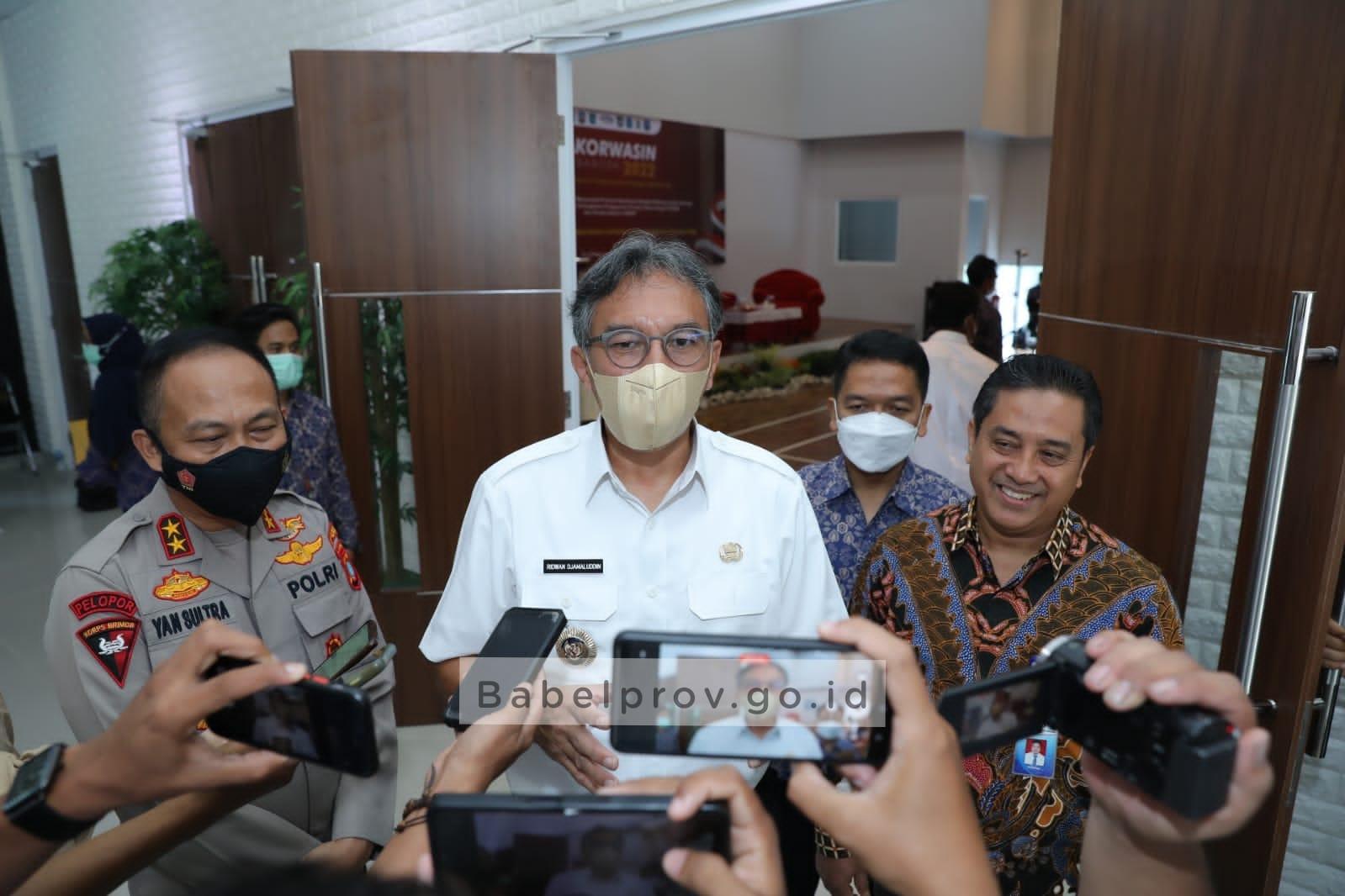 Pj Gubernur Babel Hadiri Rapat Koordinasi Internal Keuangan Pembangunan Daerah