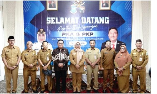 Pj Wako Pangkalpinang Terima Kunjungan 96 Peserta PKA Dan PKP PPSDM Kemendagri Regional Yogyakarta