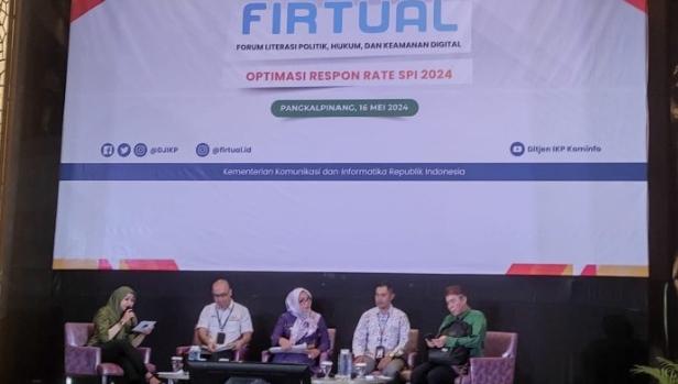 Pj Walikota Lusje Narasumber Kegiatan FIRTUAL, Raih Skor SPI Tingkat Kota Terbaik se-Indonesia