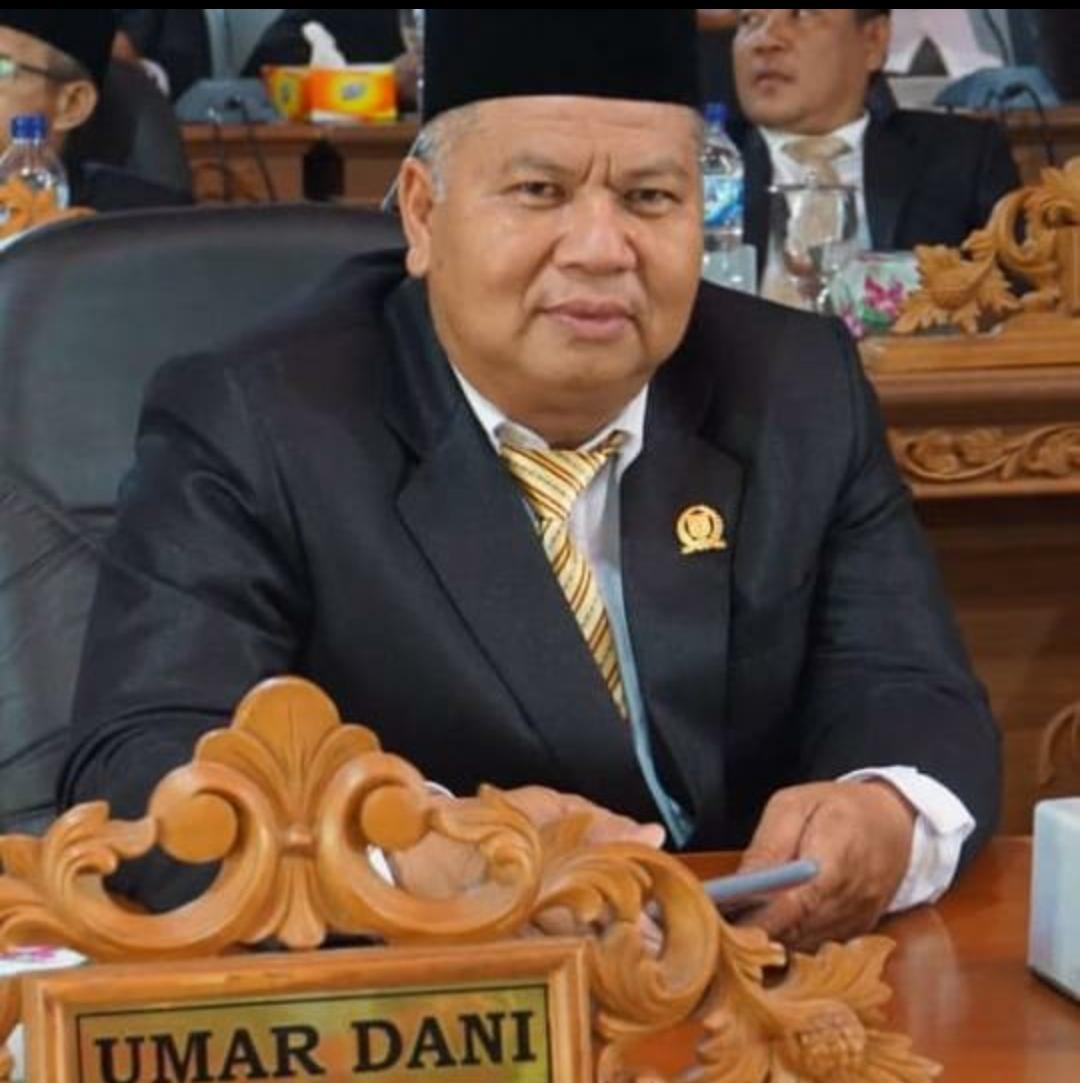 Anggota Fraksi Partai Golkar DPRD Kabupaten Bangka Selatan (Basel) Umar Dani