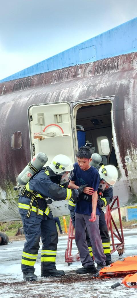 PT Angkasa Pura II Bandara Depati Amir Lakukan Latihan Partial Kecelakaan Pesawat