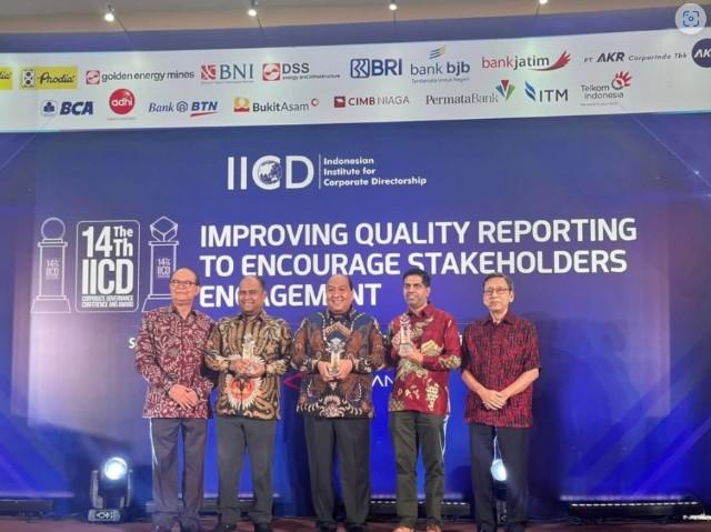 PT Timah Tbk Komitmen Kuat terhadap Tata Kelola Perusahaan Membawa Penghargaan Bergengsi di The 14th IICD Corporate Governance Conference and Award