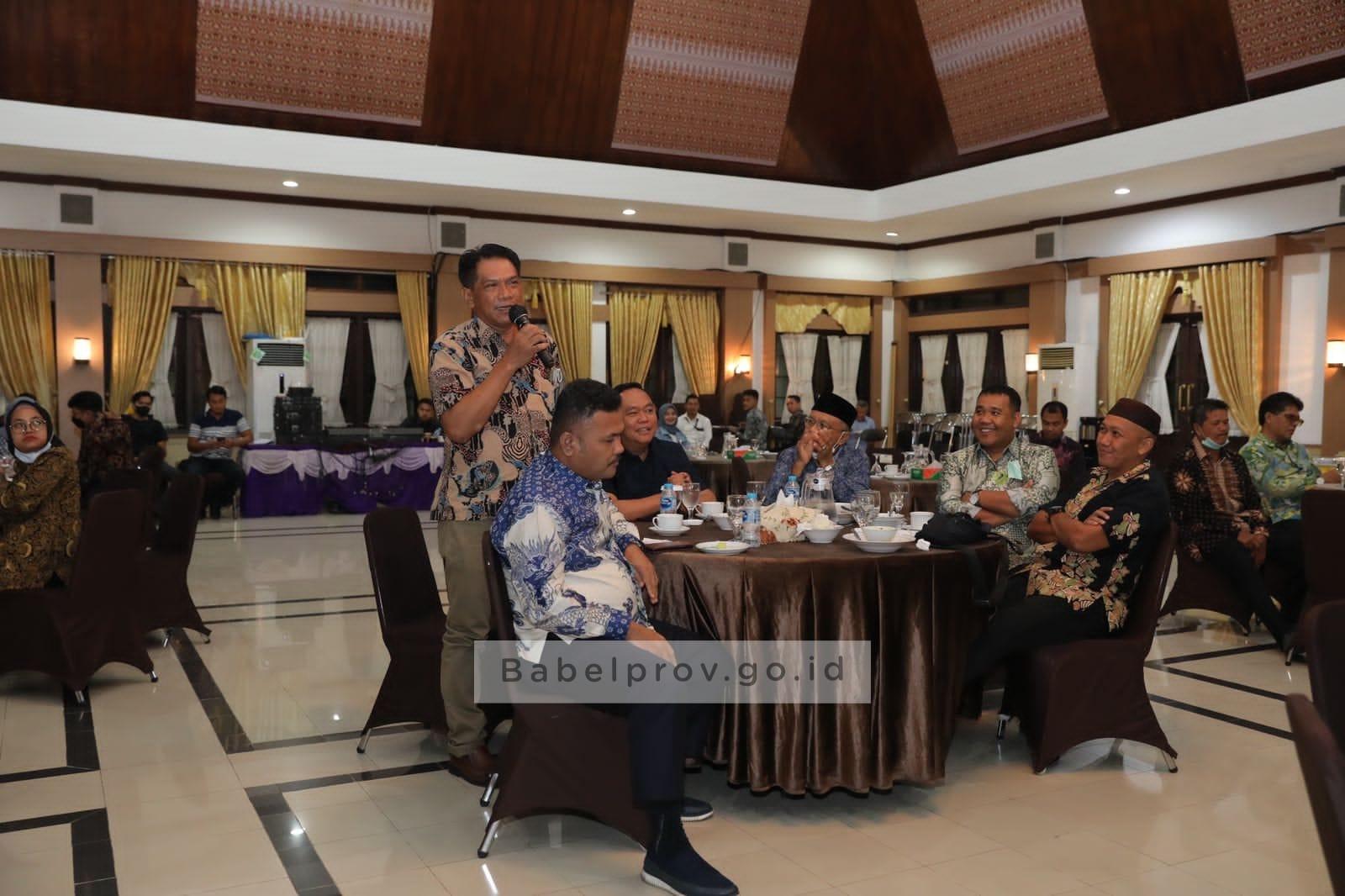 Foto : PJ Gubernur Babel Bersama Pimpinan dan Anggota DPRD