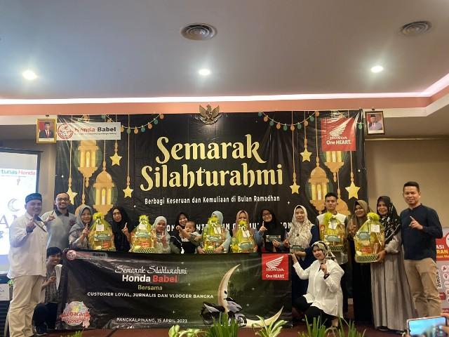 Ramadhan Penuh Berkah, Honda Babel Ajak Silahturahmi Customer Loyal