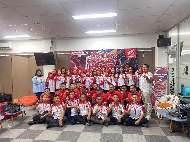 Ratusan Peserta Jaringan Babel, Ikuti Kontes Layanan Honda Regional 2024