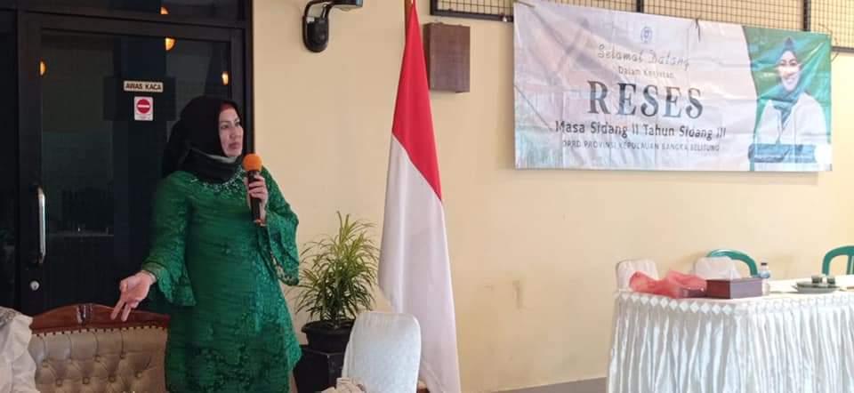Reses Di Tiga Lokasi, Hellyana Srikandi PPP Babel Jelaskan Ini