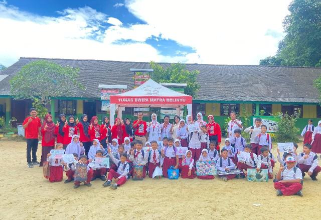 Semarak Hari Pendidikan Nasional, Honda Babel Grebek Sekolah Dasar Negeri 8 Belinyu