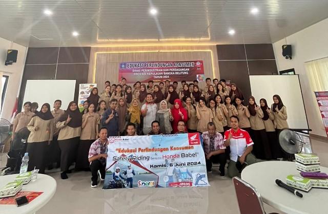 Sinergi Bagi Negeri Honda Babel Gandeng Disperindag Ajak Generasi Z Jadi Konsumen Cerdas