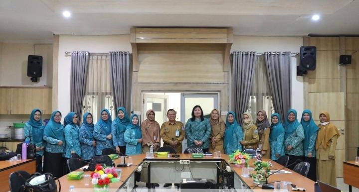 Sinergikan Program Kerja, Pj Ketua TP PKK Babel Audiensi Bersama Dinas Pertanian