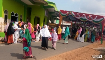 Bangka Terkini, Sengir, Bangka Selatan -- Minggu (15/07/18) 19 orang calon jamaah haji 2018 desa,