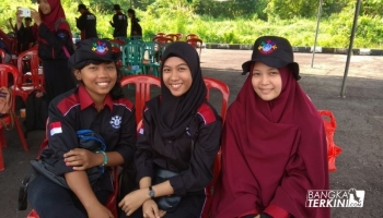 5 mahasiswa/i terpilih yang akan melaksanakan KKN nya di Provinsi,