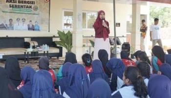 BANGKA TENGAH , BANGKATERKINI– Ketua TP-UKS/M (Tim Pembina Usaha Kesehatan Sekolah/Madrasah) Kabupaten Bangka Tengah, Eva,