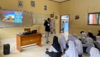 Aksi Nyata Honda Babel Tantang Puluhan Siswa/i Pintar di Era,