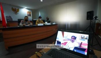 PANGKALPINANG, bangkaterkini.com - Kunci dari penanganan Covid-19 varian Omicron menurut Presiden RI, Joko Widodo terletak,