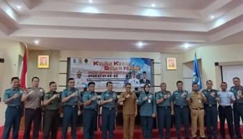 Asisten I Pemkot Pangkalpinang Beri Pembekalan KKDN Pasis Dikreg Seskoal,