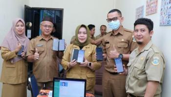 Pangkalpinang - ASN Pemkot Pangkalpinang Mulai Lakukan Aktivasi KTP Digital