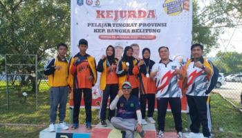 Atlet Panahan Bangka Tengah Raih 2 Medali