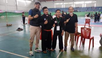 Atlet Pencak Silat Asal SMA Negeri 3 Pangkalpinang Persembahkan Medali,