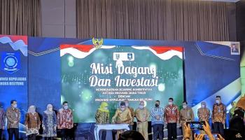 Dion - Babel-Jatim Jalin Kerjasama Dalam Misi Dagang Dan Investasi