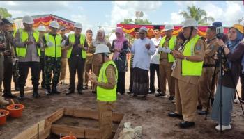 Bangka Tengah Bangun Perpustakaan 4 Lantai Senilai Rp 9.6 Miliar