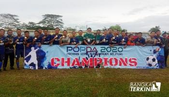 BANGKA TERKINI - BANGKA SELATAN --- Kontingen Bangka Tengah raih juara 1 Cabang Olahraga,