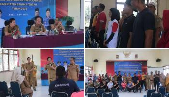 BANGKA TENGAH, BANGKA TERKINI - Bidang Kepemudaan dan Olahraga, Dinas Kebudayaan, Pariwisata, Kepemudaan, dan Olahraga,