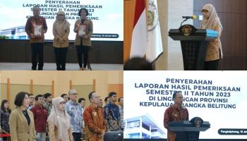 BANGKA TENGAH, BANGKATERKINI – Bupati Bangka Tengah, Algafry Rahman, hadir di Aula Kantor,
