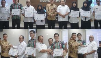 BANGKA TENGAH, BANGKATERKINI - Pemerintah Kabupaten Bangka Tengah berhasil menembus peringkat ke-46 nasional dan meraih,