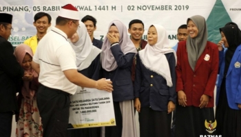 Bangka Belitung - Bangka Terkini - Baznas Bangka Belitung Berikan,