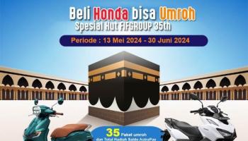 Beli Motor di Honda Babel, Hadiah Umrah