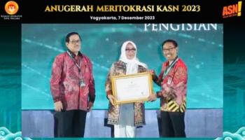 Berhasil Terapkan Sistem Merit, Pemkot Pangkalpinang Raih Kategori Baik dari,