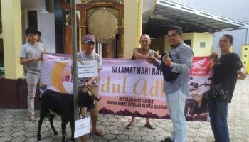 Beri Kejutan Manis di Idul Adha, Honda Babel Berikan Apresiasi,