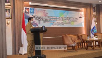 PANGKALPINANG, bangkaterkini.com - Pemerintah Provinsi Kepulauan Bangka Belitung (Pemprov Babel) dan Badan Strategi Kebijakan Dalam,