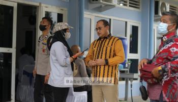 BELITUNG, bangkaterkini.com - Gubernur Kepulauan Bangka Belitung (Babel), Erzaldi Rosman mendapat catatan khusus dari Kepala,
