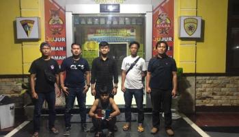 Culer Diringkus Sat Reskrim Polres Bangka Tengah Saat Sedang Pesan,