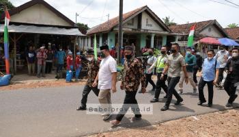 PAYUNG, bangkaterkini.com - Gubernur Kepulauan Bangka Belitung (Babel) Erzaldi Rosman, melaksanakan kunjungan kerja ke Bangka,