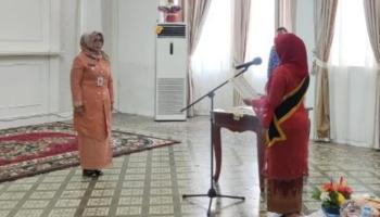 Dilantik Jadi Bunda PAUD Pangkalpinang, Ini Kata Pj Wali Kota,