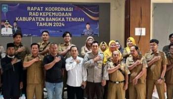 BANGKA TENGAH, BANGKATERKINI– Penyusunan Rencana Aksi Daerah (RAD) Pelayanan Kepemudaan merupakan langkah awal kolaborasi dan,