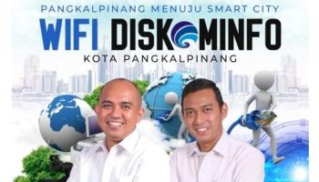 PANGKALPINANG, BANGKA TERKINI - Diskominfo Pangkalpinang Luncurkan Wifi Gratis Setahun