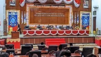 BANGKA TERKINI - DPRD Bangka Belitung (Babel)Gelar Rapat Paripurna Penyampaian,