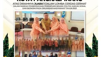 DWP Diskominfo Kota Pangkalpinang Rebut Juara I Lomba Cerdas Cermat