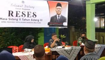 Belitung - Erwandi A Rani, Anggota Dewan Perwakilan Rakyat daerah Provinsi Kepulauan Bangka Belitung Daerah,