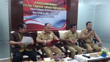 Berita Bangka Belitung - Bangka Terkini - Erzaldi Tetapkan UMP,