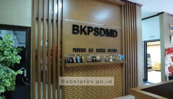 PANGKALPINANG, bangkaterkini.com - Badan Kepegawaian dan Pengembangan Sumber Daya Manusia Daerah (BKPSDMD) Bangka Belitung (Babel),,