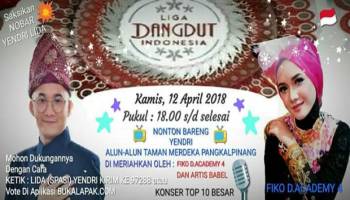 Kita akan menggelar nonton bareng malam ini, Kamis (12/04/2018). Biar,