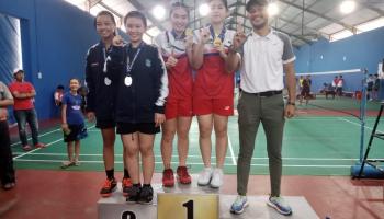 Ganda Putri Pangkalpinang Kantongi Medali Emas Popda Babel 2022