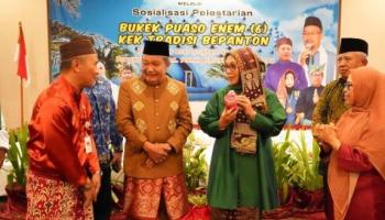 Gelar Bukek Puaso Enem, Lestarikan Tradisi Dan Menjaga Budaya Bangka,
